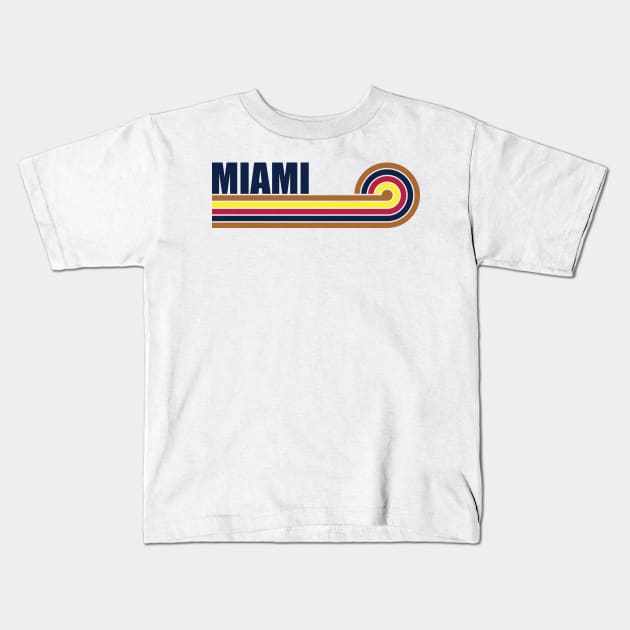 Miami Arizona horizontal sunset Kids T-Shirt by DPattonPD